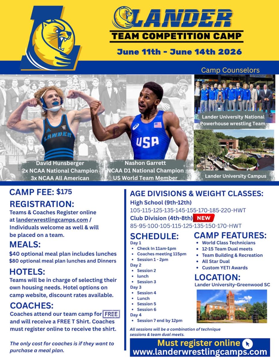 Team Camp Flyer